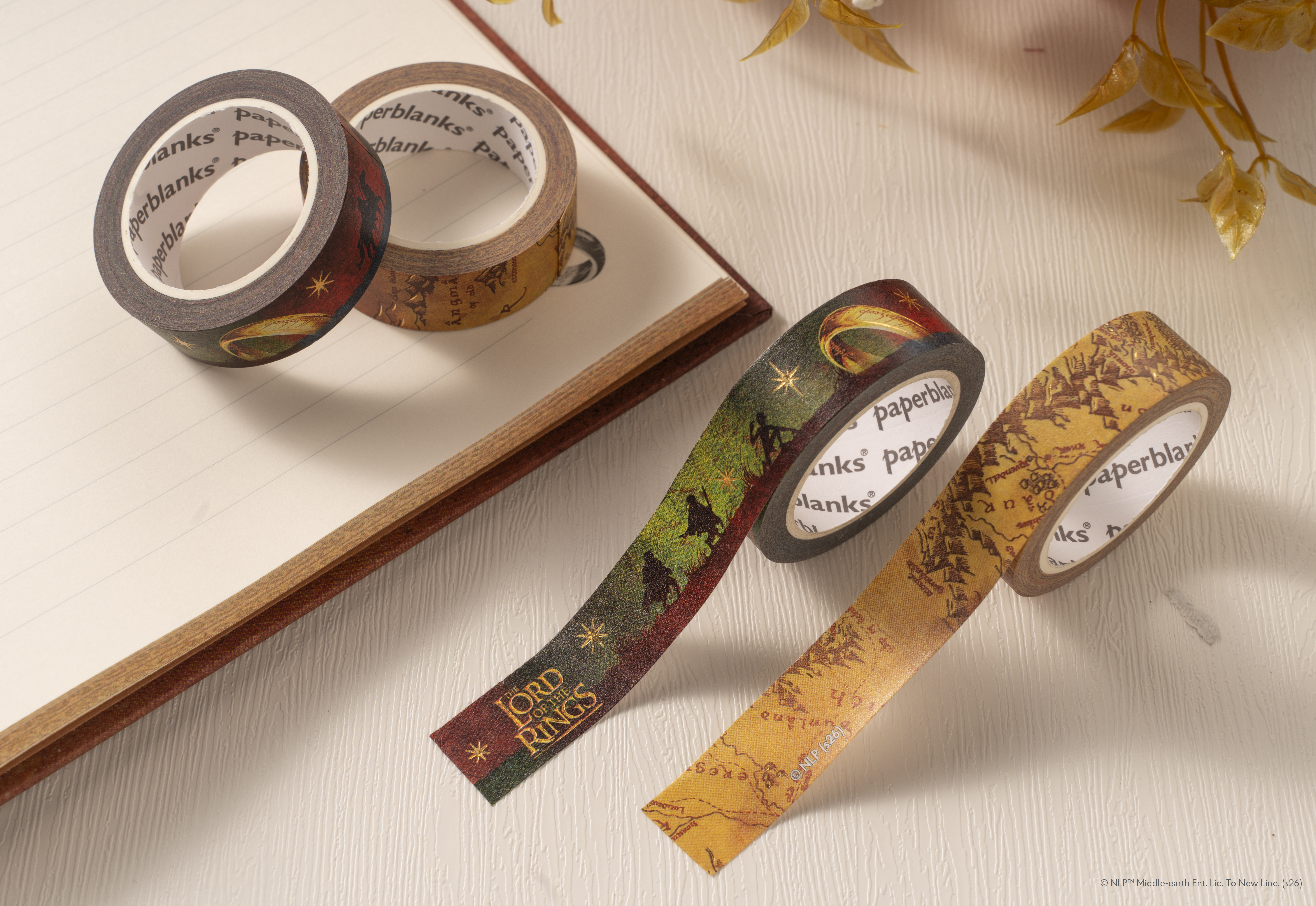 A Perilous Journey Washi Tape - The Lord of the Rings Collection