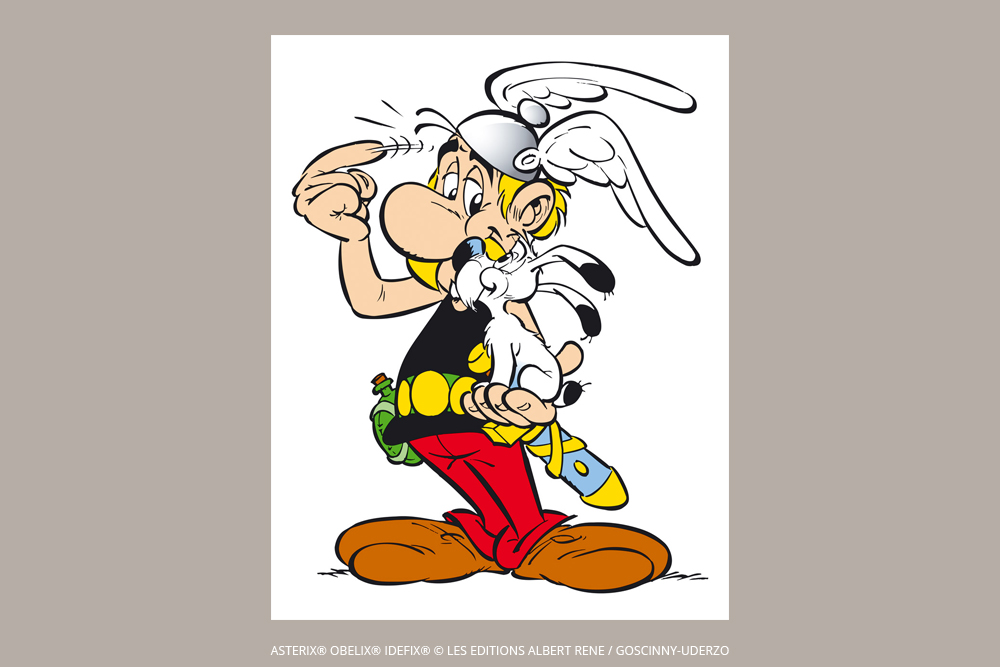 Asterix il Gallico - Ispirazione per il design -