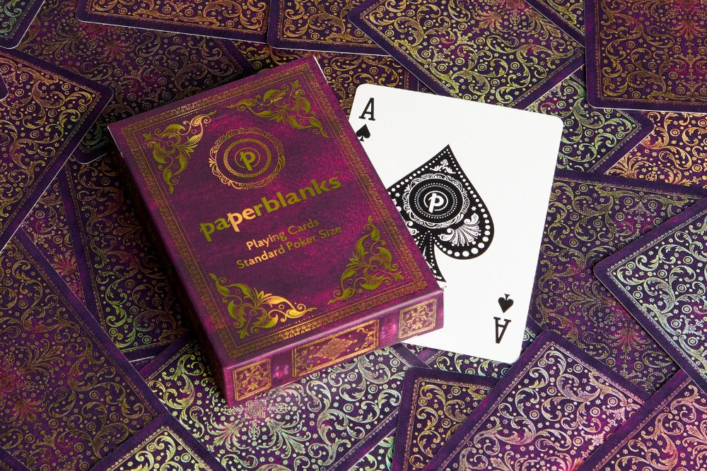 Aurelia Playing Cards – Paperblanks Spielkarten Mit Künstlerischem Design | Standard-Deck In Edler Verpackung