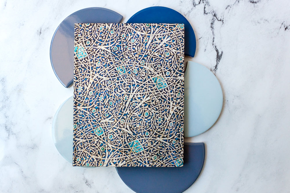 Paperblanks Lesezeichen 'Granada Turquoise' – Moorisches Mosaik-Design, Doppelseitig
