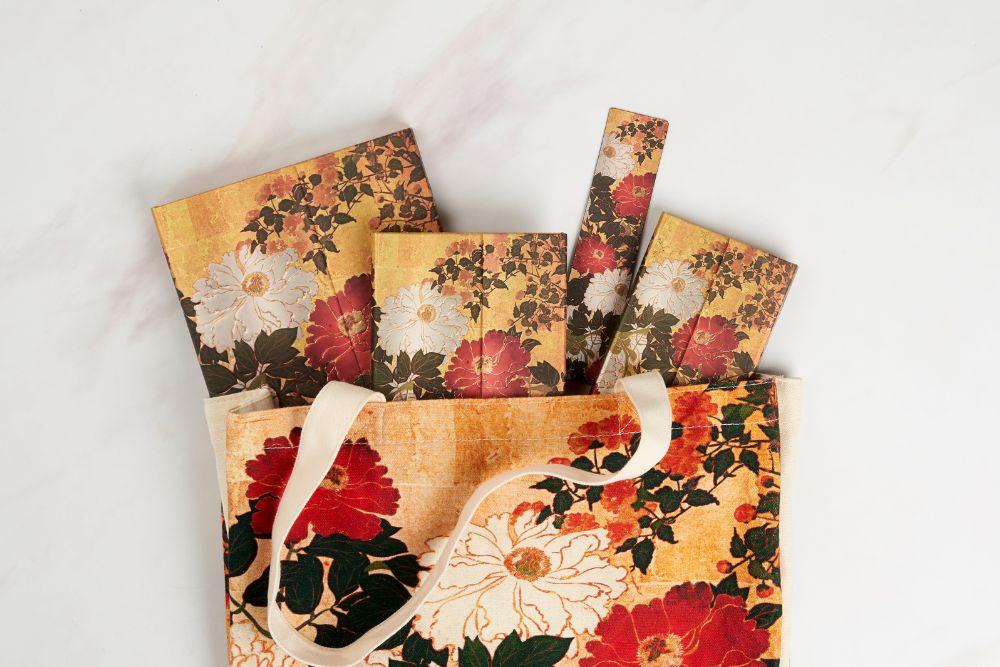 毎日新聞社素描集花 夏 - 琳派の花 - Hardcover Journals | Paperblanks