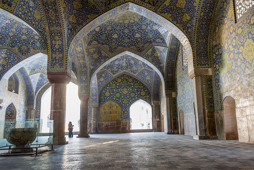 Safavid Indigo - Ispirazione di design -