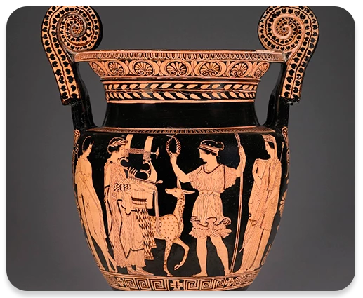 Ancient Greek Pottery Image