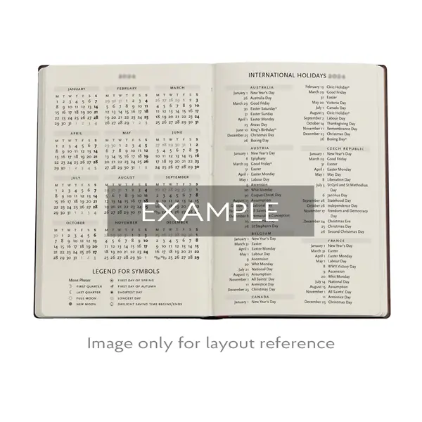 Paperblanks | 2026 Safawidisch Indigo | Safawidische Bindekunst | 12-Monatskalender | Midi | Horizontal | mit Klappumschlag | 160 Pg | 100 GSM