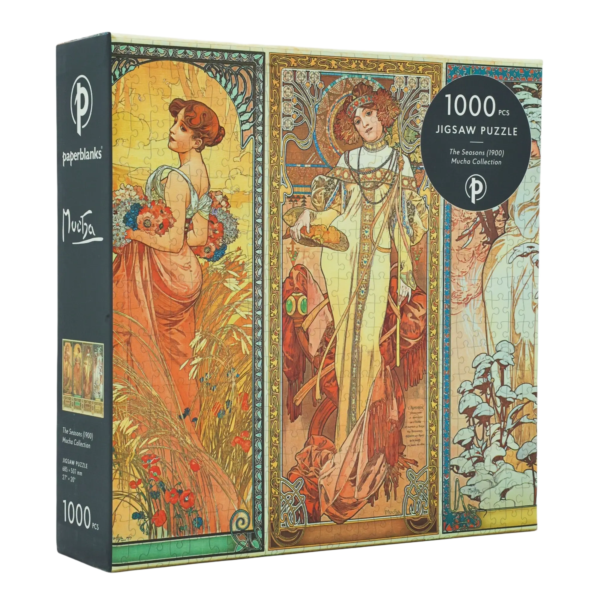 The Seasons (1900) - Mucha Collection | Paperblanks