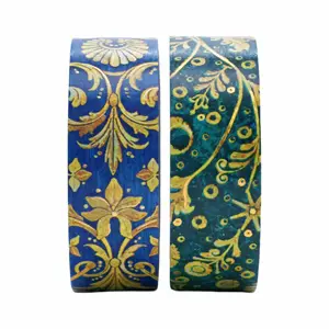 Emerald Flower/Silk Sky PA1406-6 - Angle