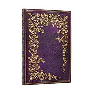 paperblanks Rose Garden ミディ横罫ノート2冊セット New York Rose - Gilded Age - Journals | Paperblanks
