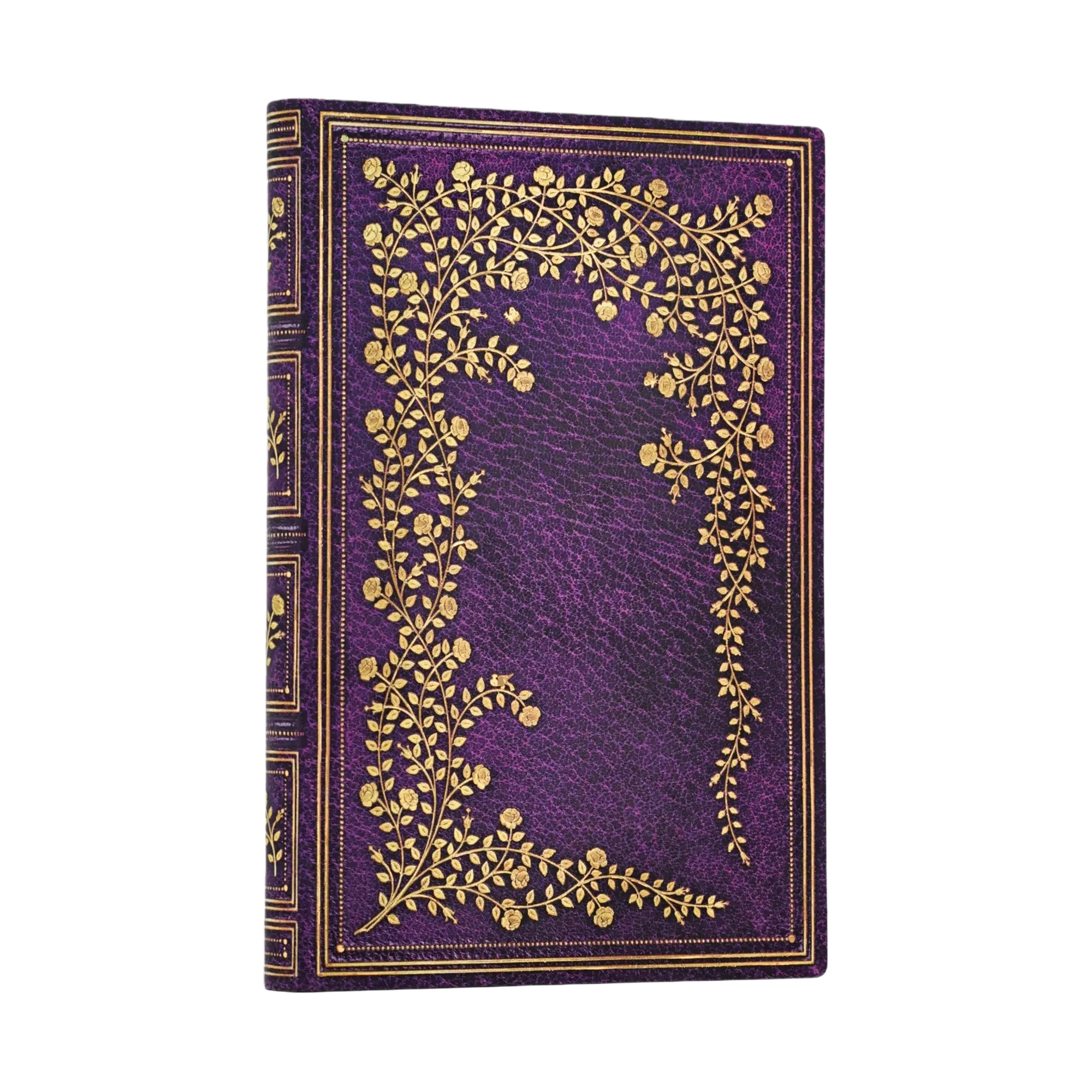paperblanks Rose Garden ミディ横罫ノート2冊セット New York Rose - Gilded Age - Journals | Paperblanks