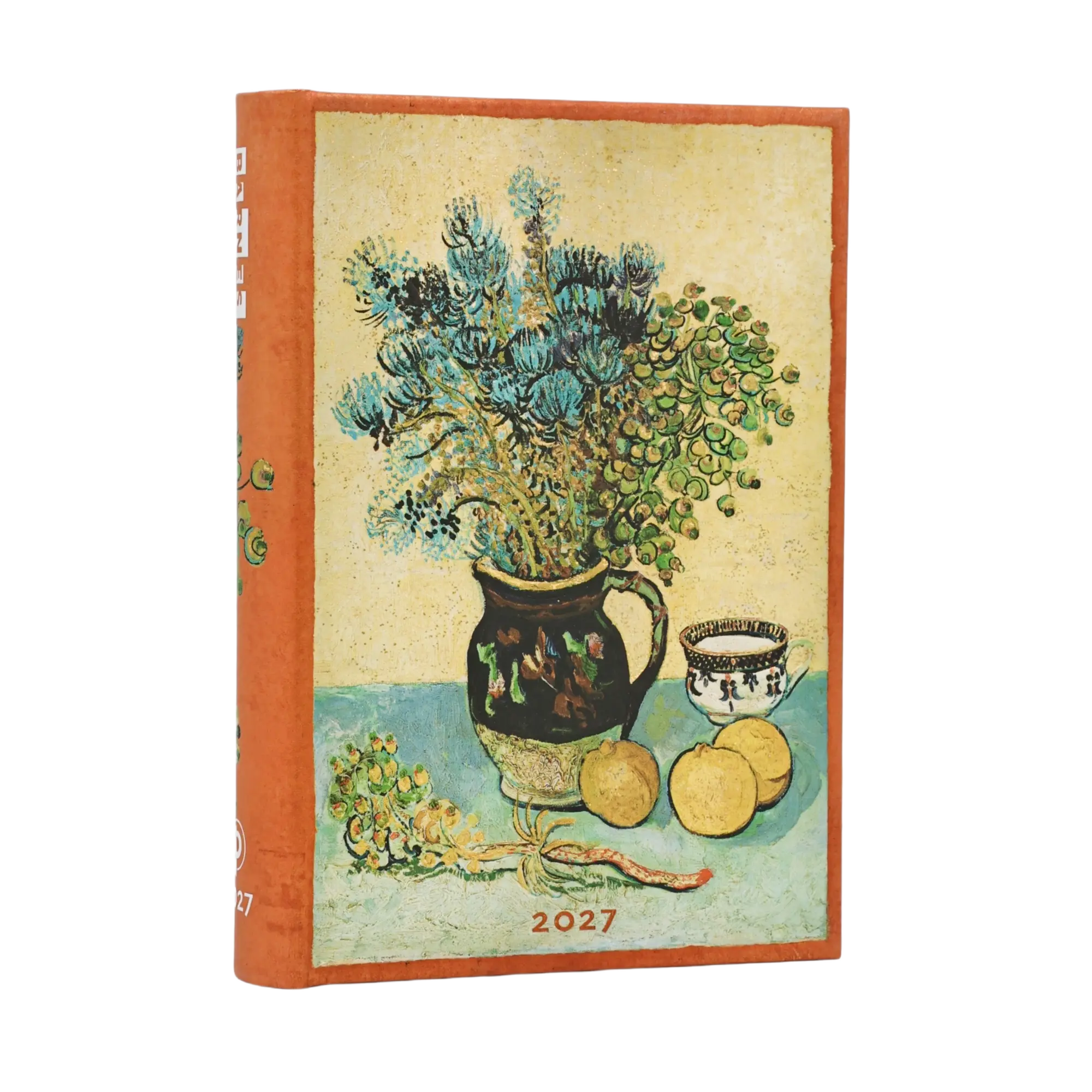2027 Van Gogh's Still Life Mini Tapa Dura Agenda Diaria de 12 Meses, 416 págs, 80gsm por Paperblanks