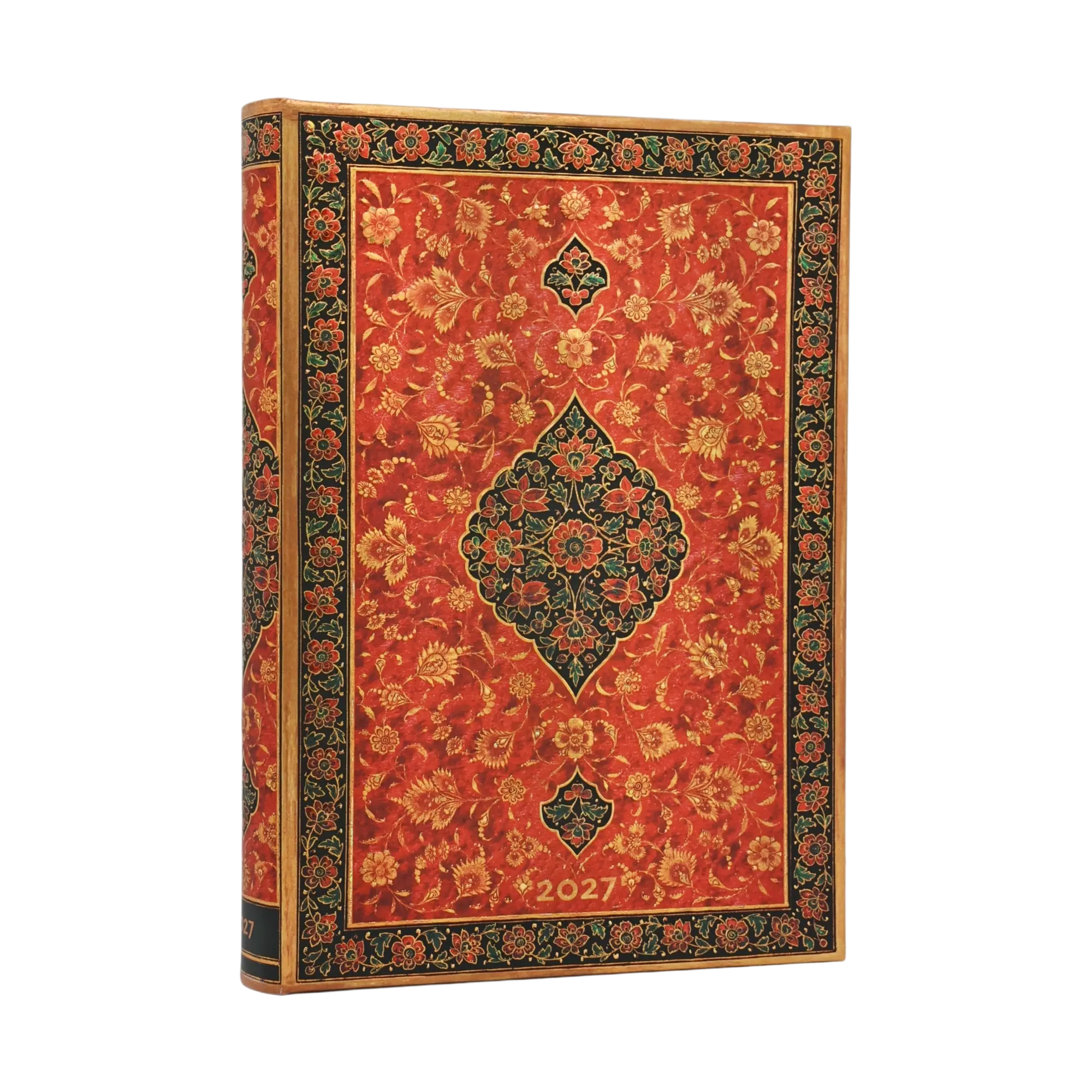 2027 Layla MIDI Tapa Dura Agenda Diaria de 12 Meses, 416 págs, 80gsm por Paperblanks (Persian Poetry