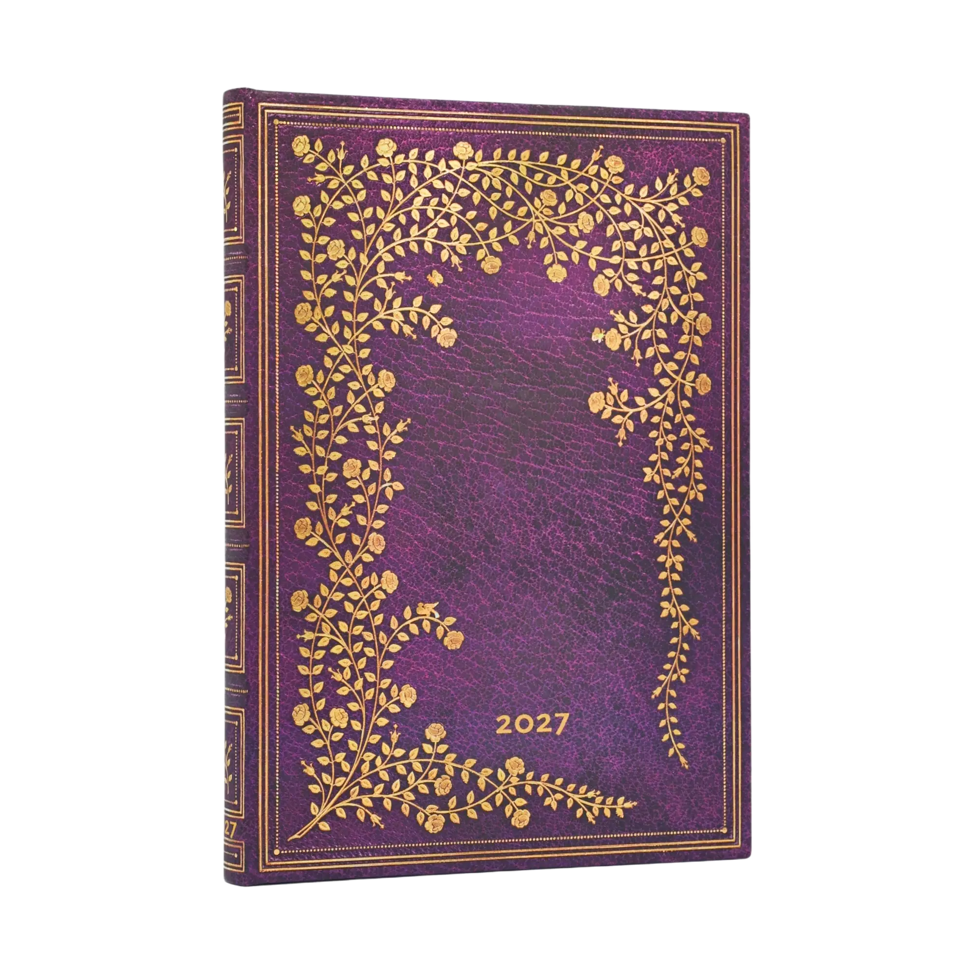 2027 New York Rose MIDI Vertical Tapa Dura Agenda Semanal de 12 Meses, 160 págs, 100gsm por Paperbla
