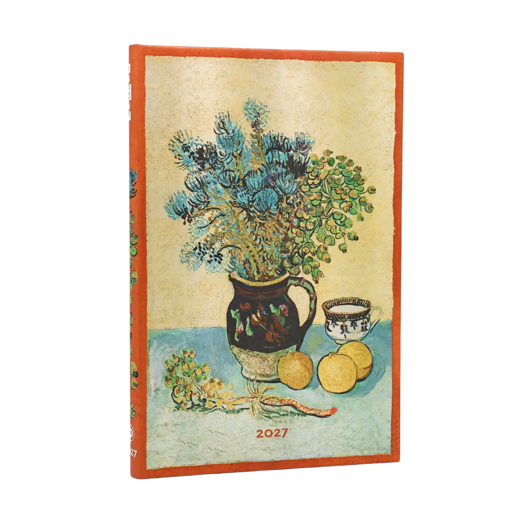 2027 Van Gogh's Still Life Maxi Horizontal Tapa Dura Agenda Semanal de 12 Meses, 160 págs, 100gsm po