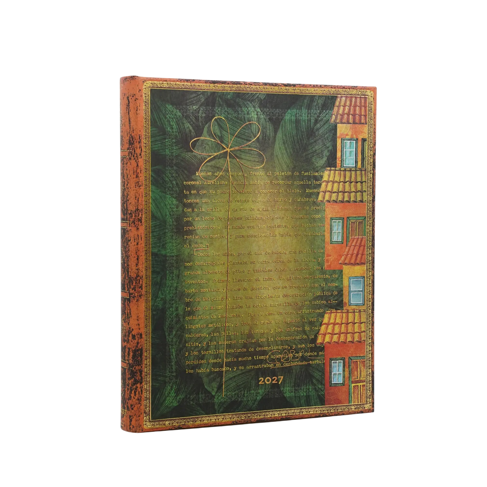 2027 Garcia Marquez, One Hundred Years of Solitude Ultra Tapa Dura Agenda Diaria de 12 Meses, 416 pá