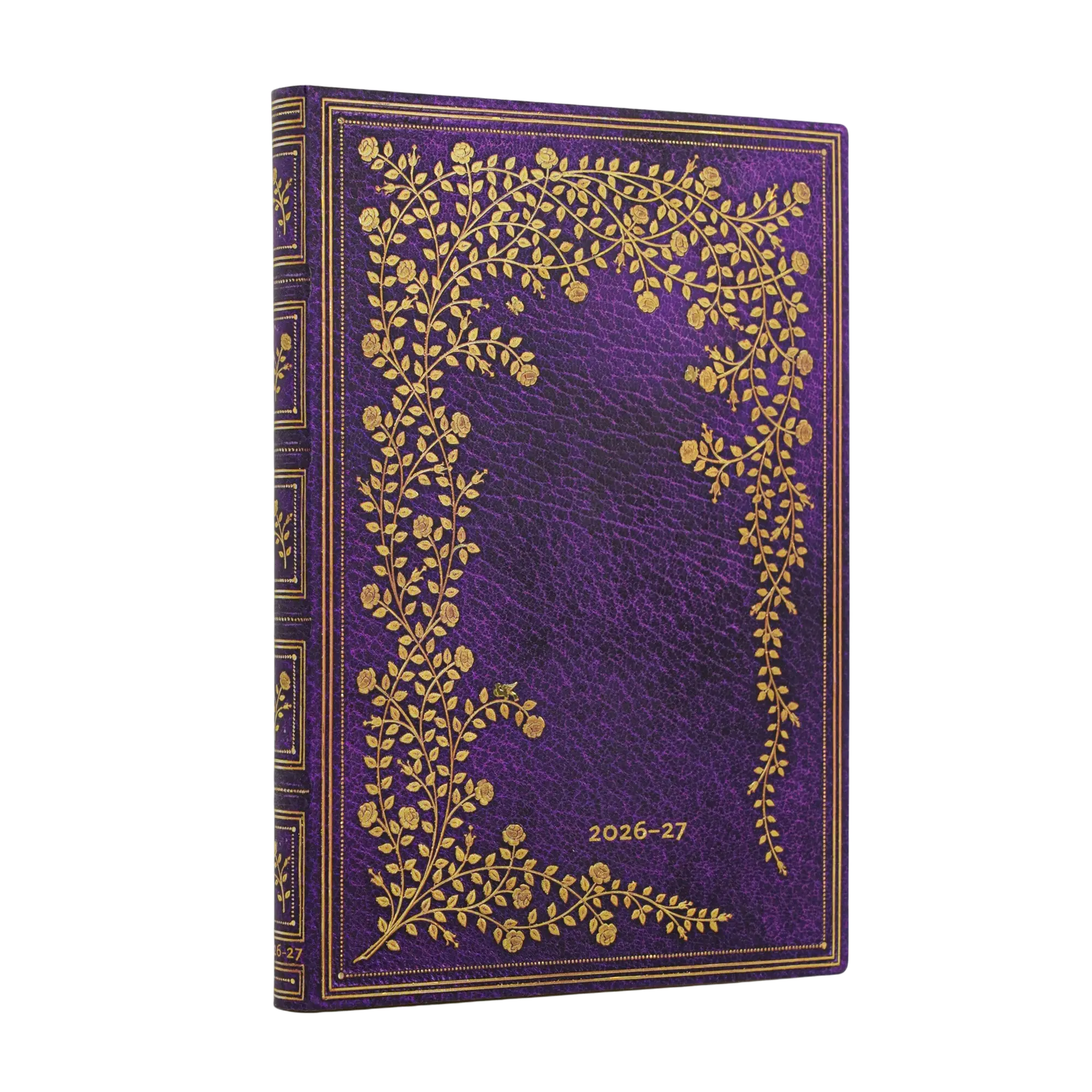2027 New York Rose MIDI Horizontal Tapa Blanda Agenda Semanal de 18 Meses, 224 págs, 80gsm por Paper