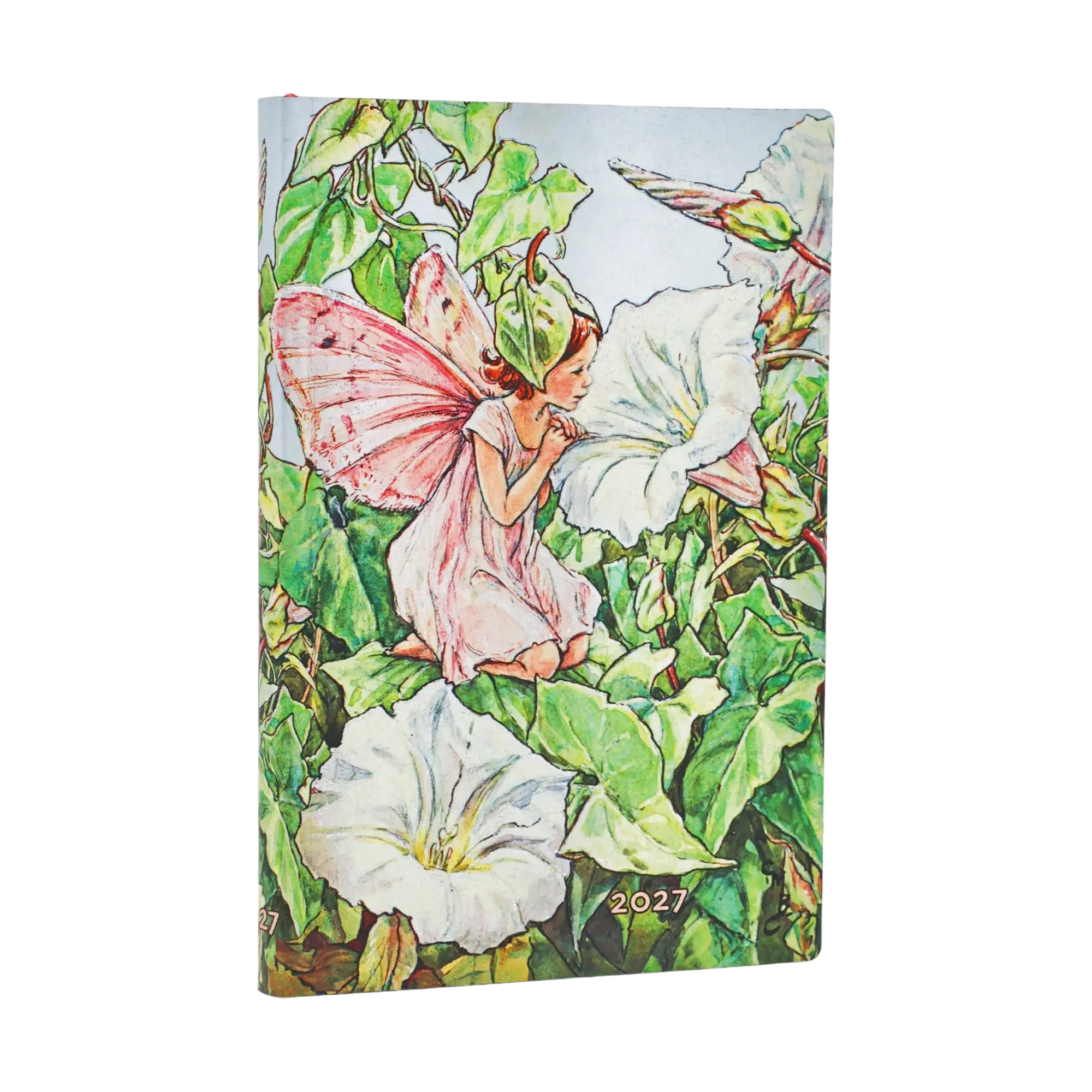 2027 Bindweed Fairy Mini Horizontal Tapa Blanda Agenda Semanal de 12 Meses, 176 págs, 100gsm por Pap
