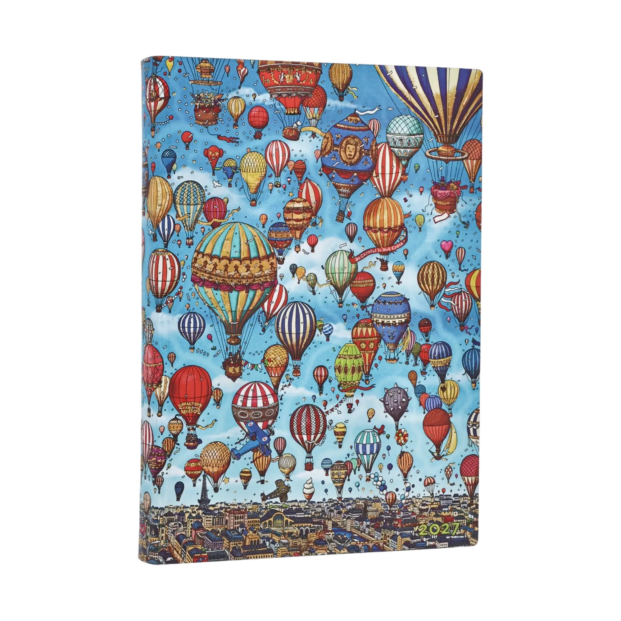 2027 Balloon Festival MIDI Tapa Blanda Agenda Diaria de 12 Meses, 432 págs, 80gsm por Paperblanks (P