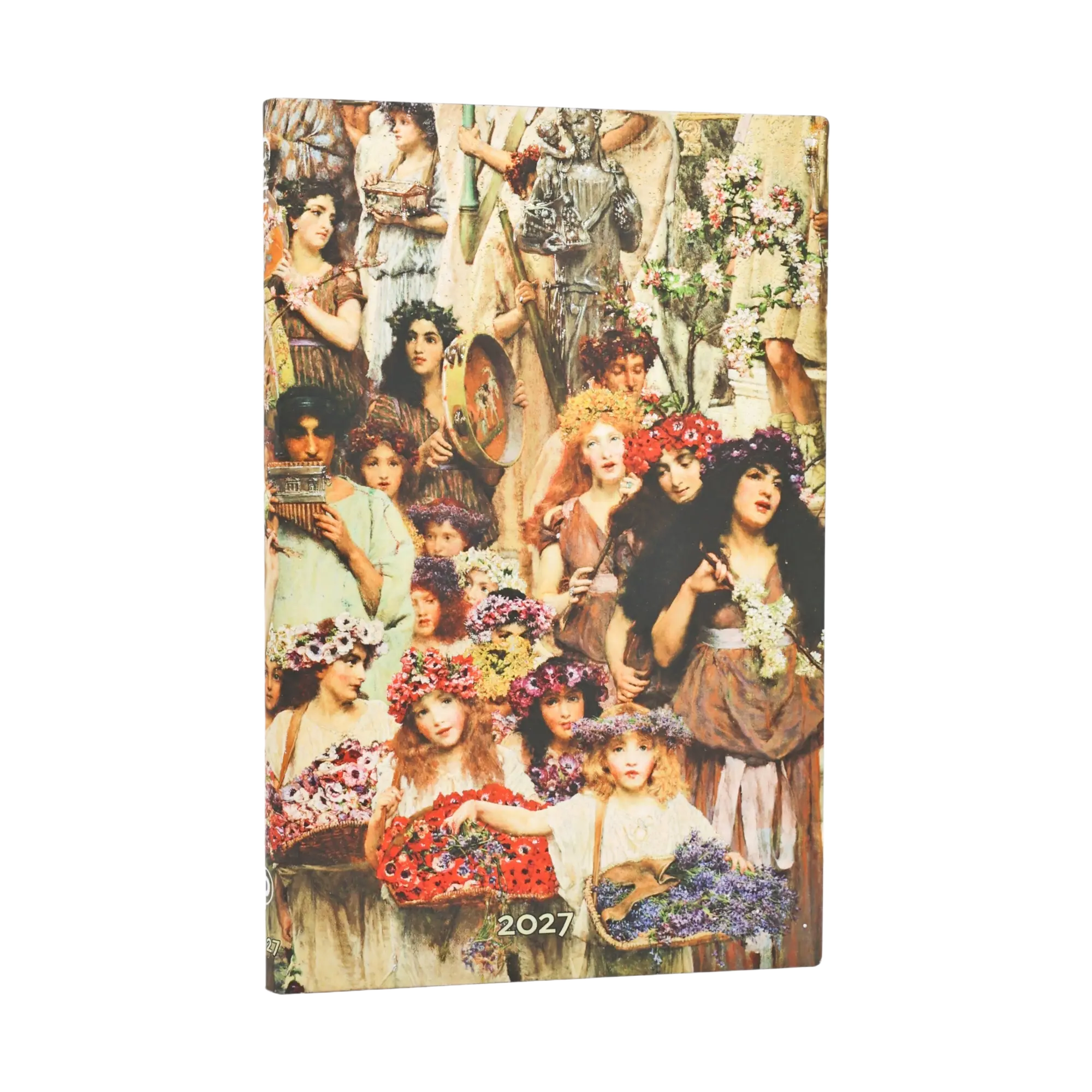 2027 Spring Maxi Horizontal Tapa Blanda Agenda Semanal de 12 Meses, 176 págs, 100gsm por Paperblanks