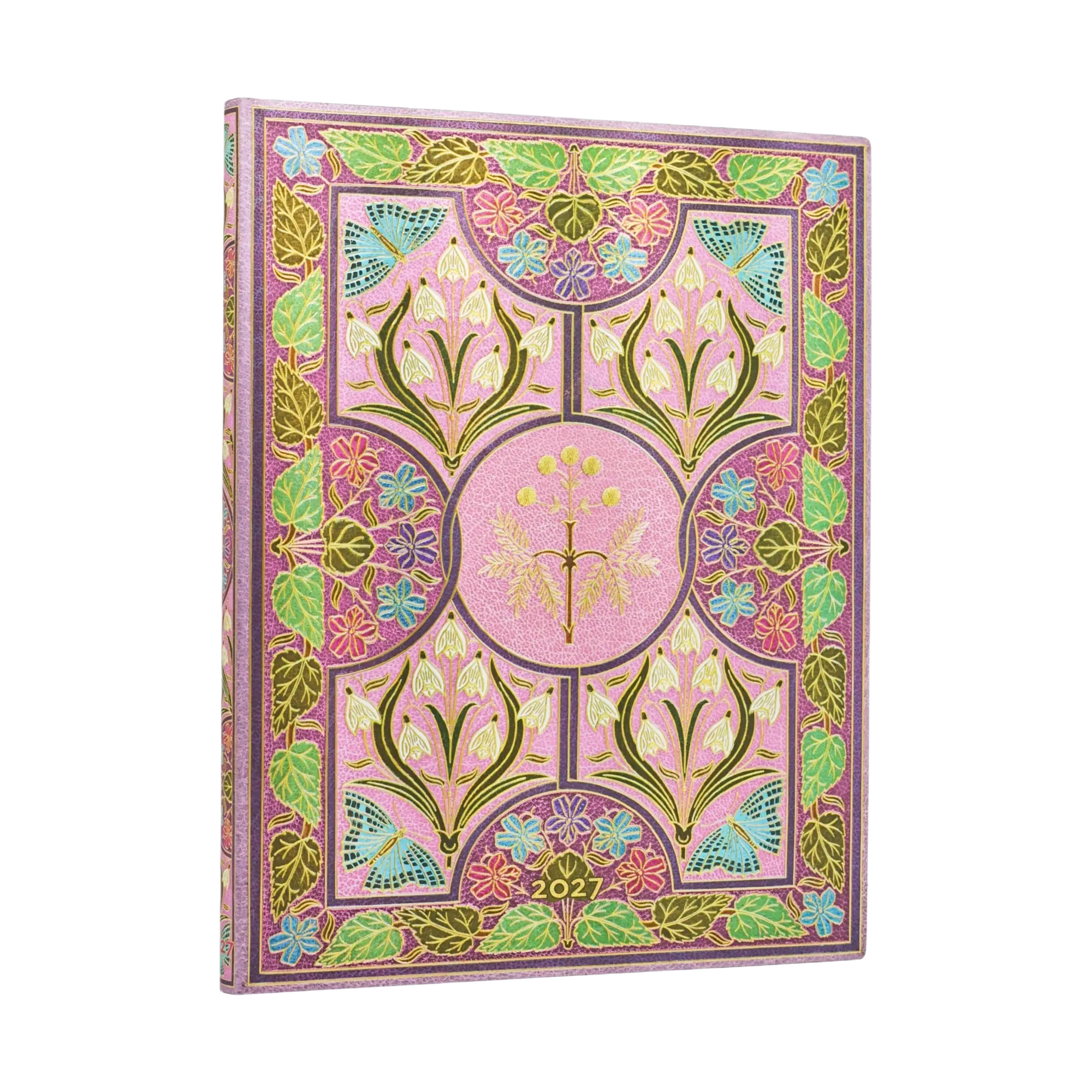 2027 Mimosa Ultra Vertical Tapa Blanda Agenda Semanal de 12 Meses, 176 págs, 100gsm por Paperblanks 