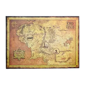 Puzzle Karte von Mittelerde - Front