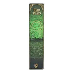 しおり　ブックマーカー❁クリスマス柄　イザベル・スパークル(グリーン地) しおり | Paperblanks