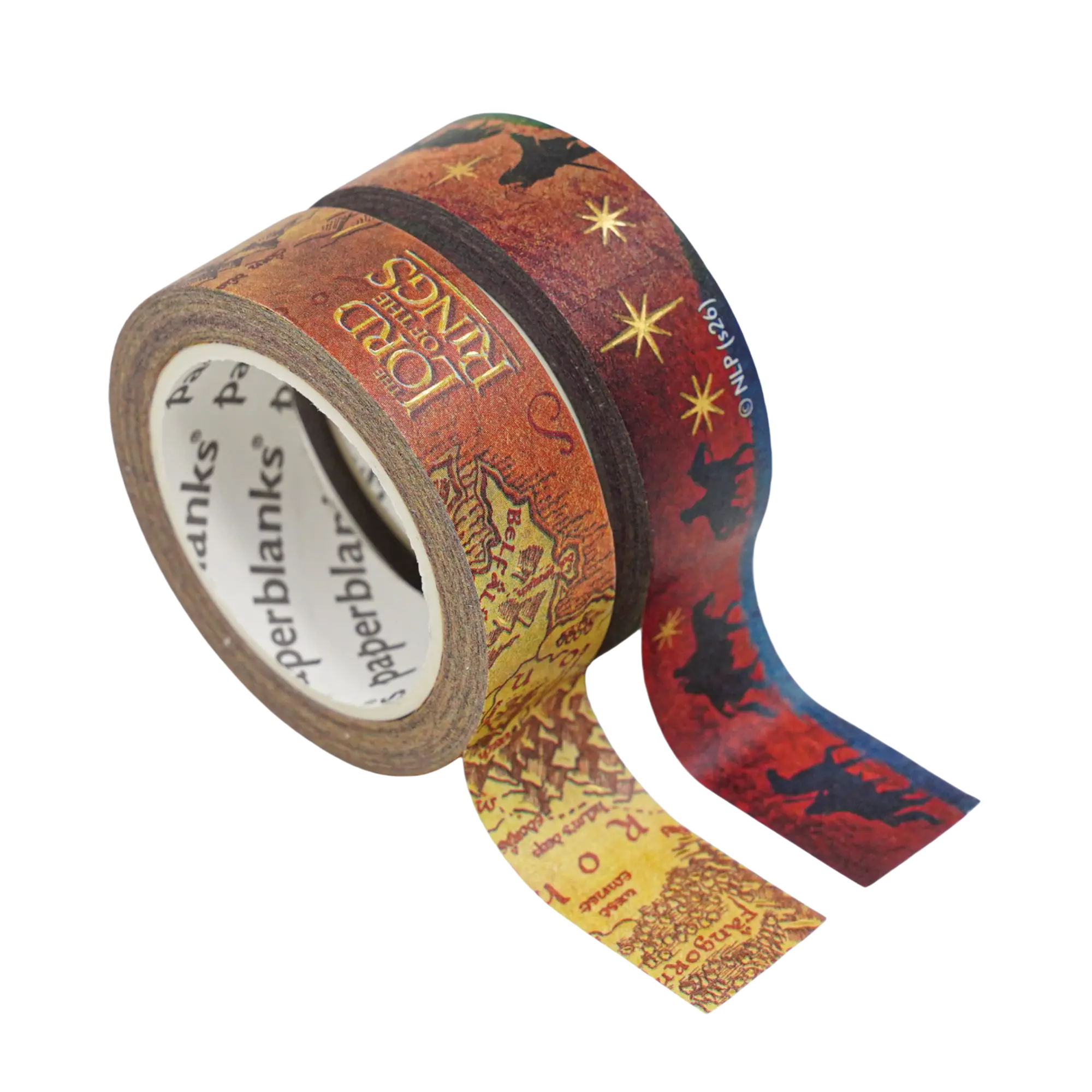リングス　RINGS  TAP-TAPE バイカラーMA-1ジャケット A Perilous Journey Washi Tape - The Lord of the Rings Collection