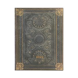 Paperblanks 12 month planner hard cover with wrap magnetic closure