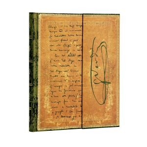 Paperblanks Verdi Carteggio, Adulto, 144 hojas, Amarillo, Imagen, Tapa dura, 180 mm Carteggio Cuaderno 