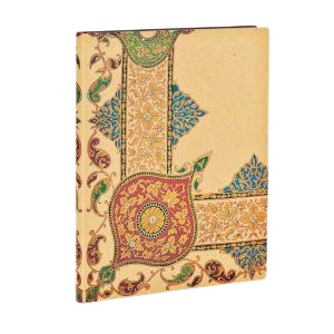 Visions of Paisley Ivory Kraft - Lyon Florals - Journals | Paperblanks