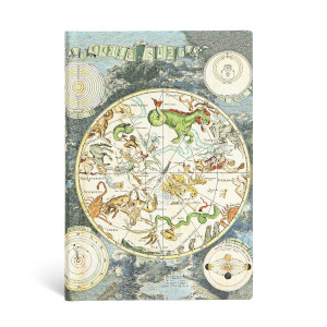 メルカディアの地図帳foil Flexis 十二星座 - カルトグラフィ | Paperblanks