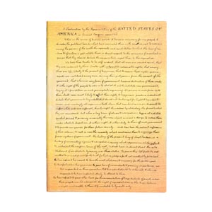 Declaration of Independence - Front