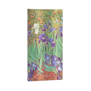 Mini agenda semainier PAPERBLANKS Iris de Van Gogh 10x15cm 2024