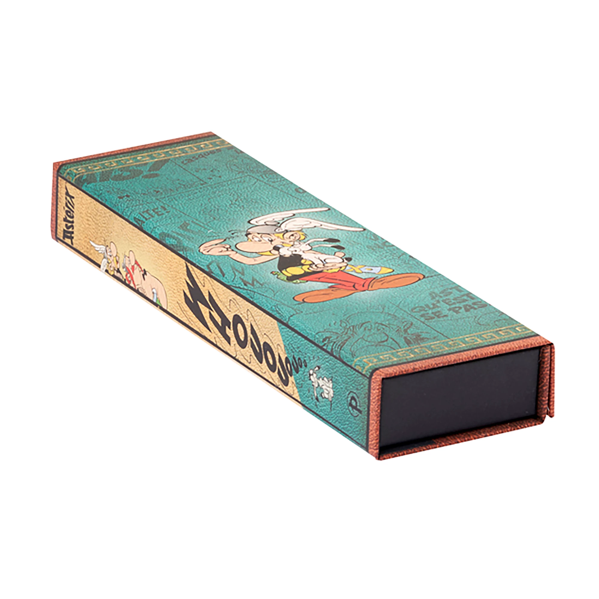 Agenda Paperblanks 2026 Asterix Il Gallo - Mid&igrave; Orizzontale Con Fascia Elastica