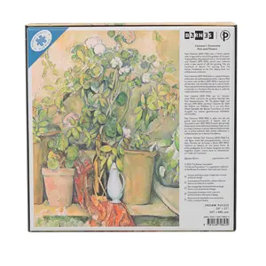 Cezanne's Terracotta Pots and Flowers - Cezanne's Terracotta