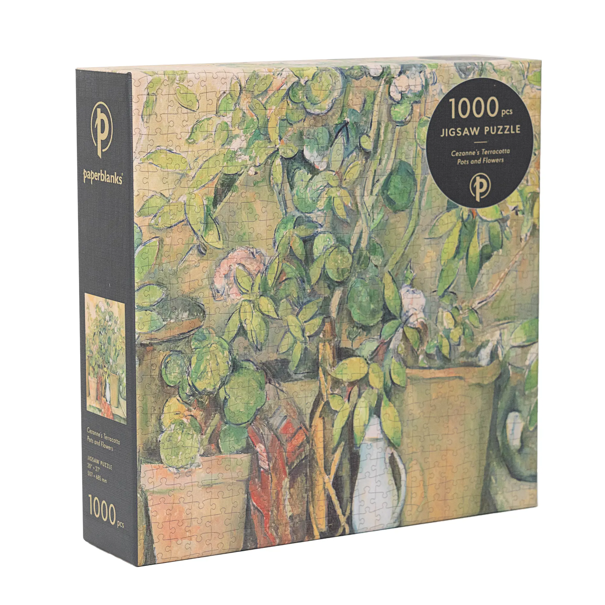 □１００部限定□Paul Cezanne□陶板画◇ Copen◇ Cezanne's Terracotta Pots and Flowers - Cezanne's Terracotta