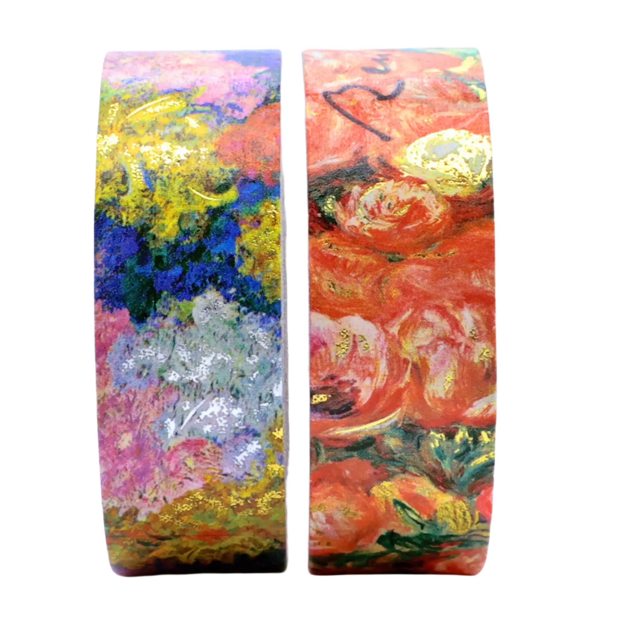 モネ 菊の花＆ルノワールからモリゾへの書簡 (1892) - 和紙テープ2巻