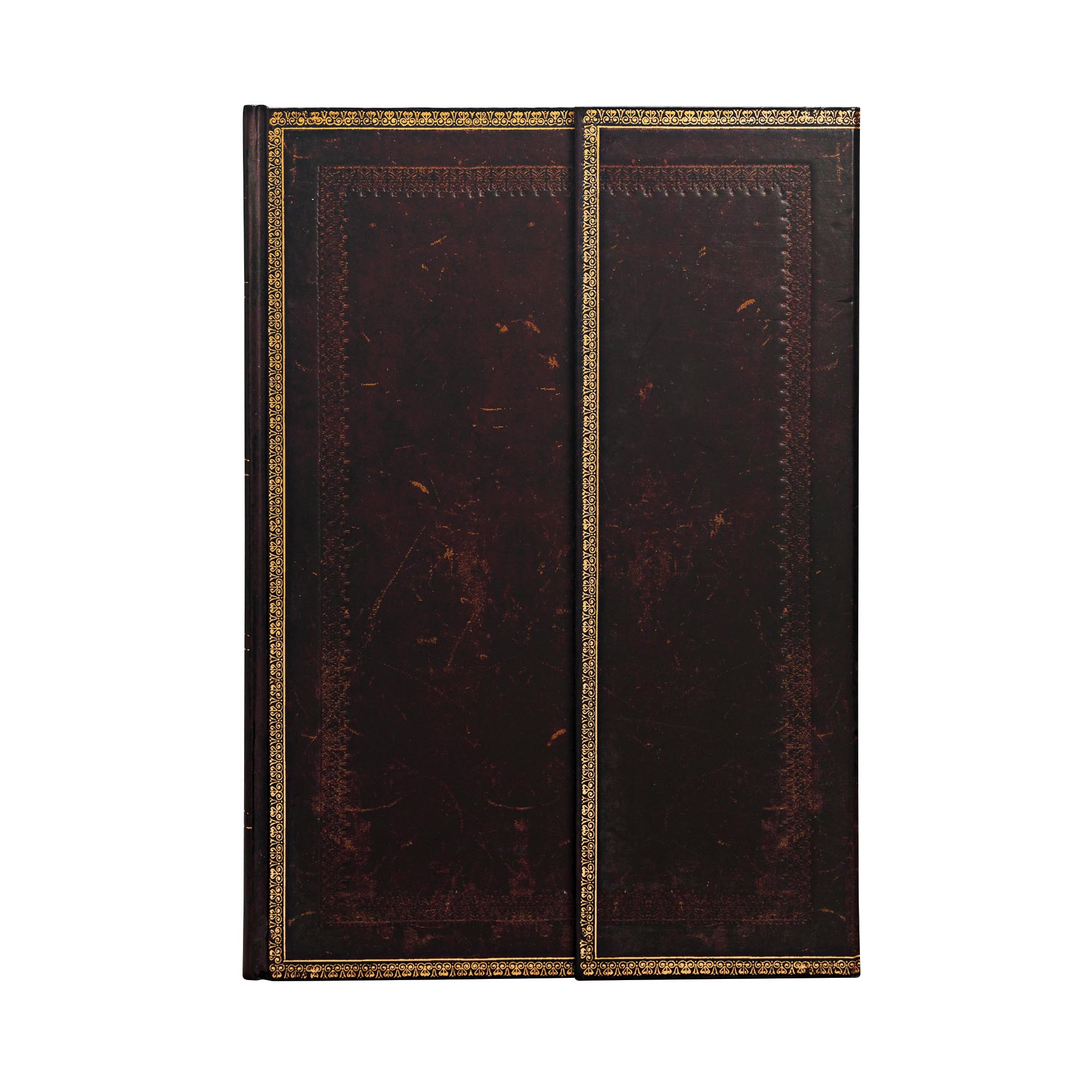 ブラックモロッカン - アンティークレザー - Hardcover Journals